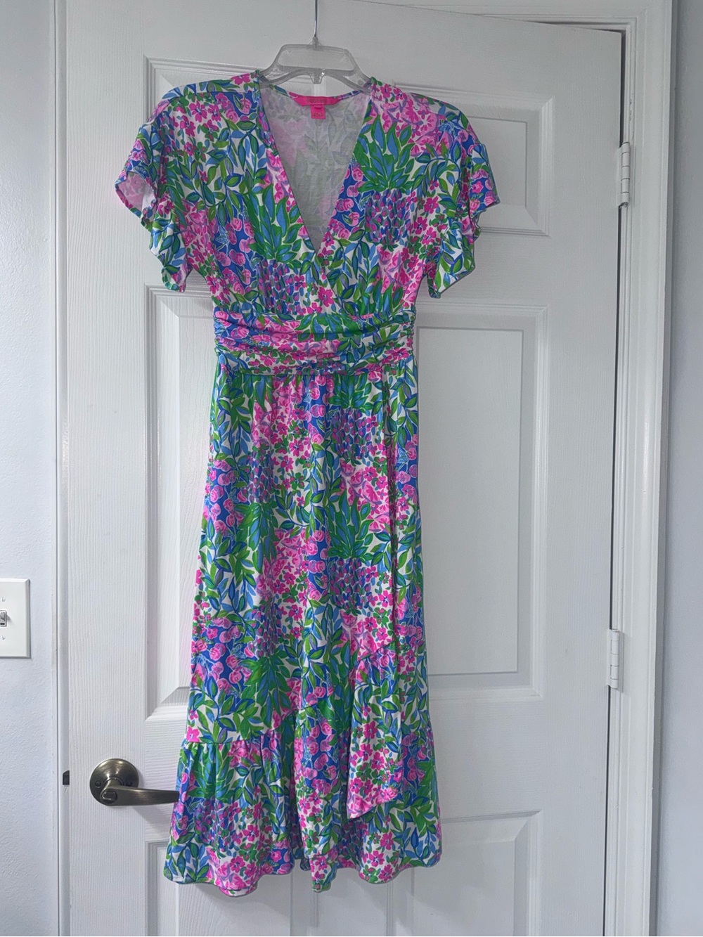 Lilly Pulitzer Juliet Ruffle Midi Dress!